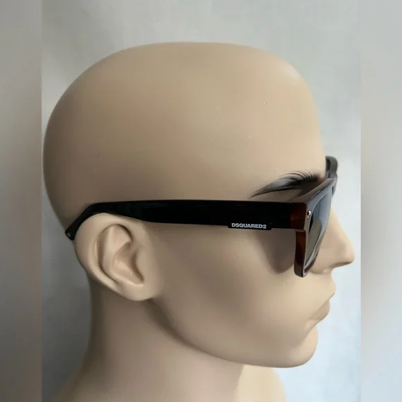 New Men's Awesome DSQUARED2 Brown Sunglasses 🕶️